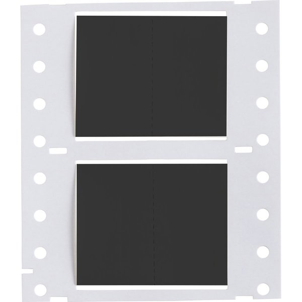 Write On Black Wire Marker Sleeves, PermaSleeve(R) Polyolefin, PS-1000-2-BK-S-2