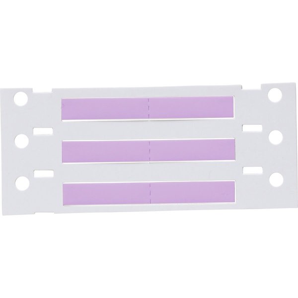 Write On Violet Wire Marker Sleeves, PermaSleeve(R) Polyolefin, PS-125-2-VT-S-2