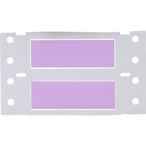 Write On Violet Wire Marker Sleeves, PermaSleeve(R) Polyolefin, PS-500-2-VT-S-2