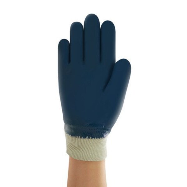 Hycron 27602 Size 9, 0, Pk144, Nitrile, Blue, 9, 144 PK