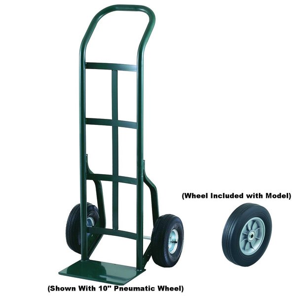 Hnd Truck, Cntns Frm, Flw-Bck Hndl, 800 lb.