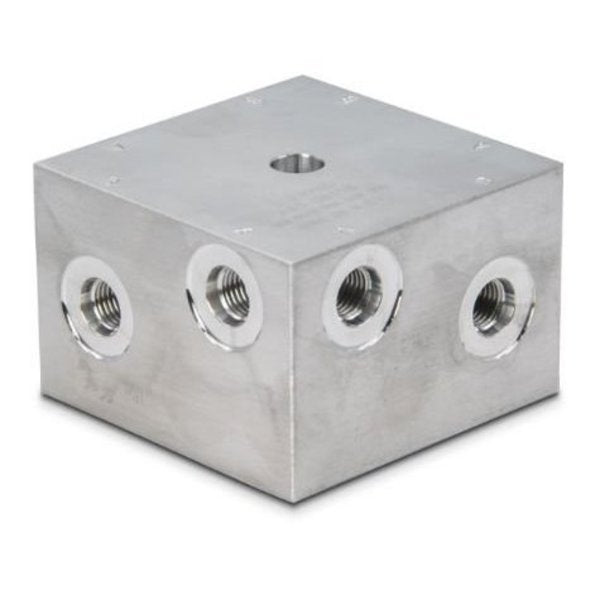 A63, 2x4 Ports, Hydraulic Manifold