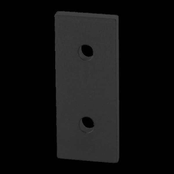 Black 30 S 2 Hole Joining Strip