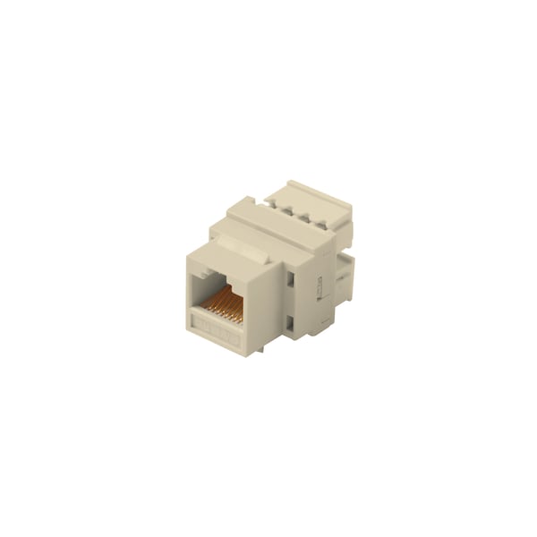 Cat5e Keystone Jack RJ45 Ivory