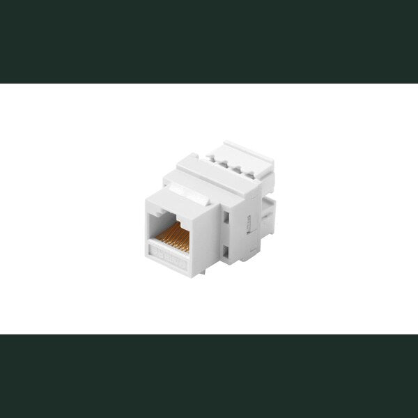 Cat5e Keystone Jack RJ45 White
