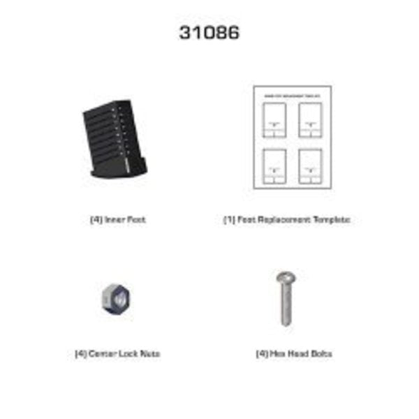Inner Foot Replacement, PK4