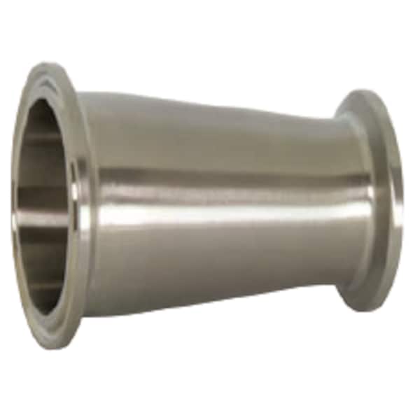 Clamp Concentric Reducer-316L, 1-1/2