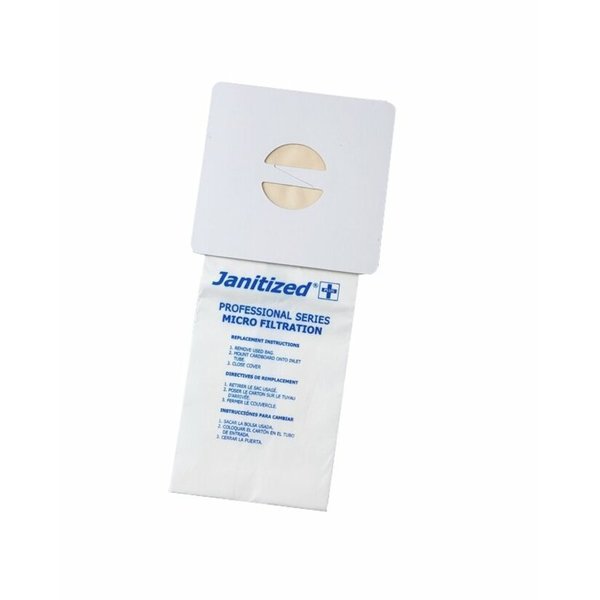 Filter Bag, Tennant 3000/3050,611780, PK10, 2-ply, Micro Filter