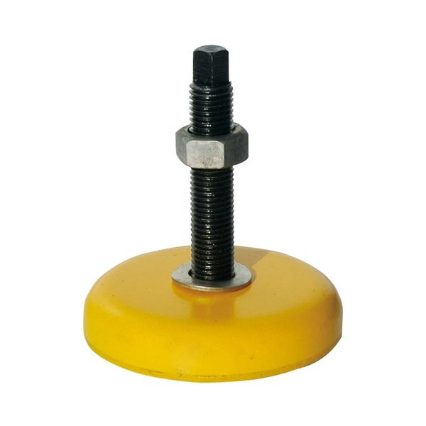 880 lbs. Machinery Leveling Mount With Neoprene Base