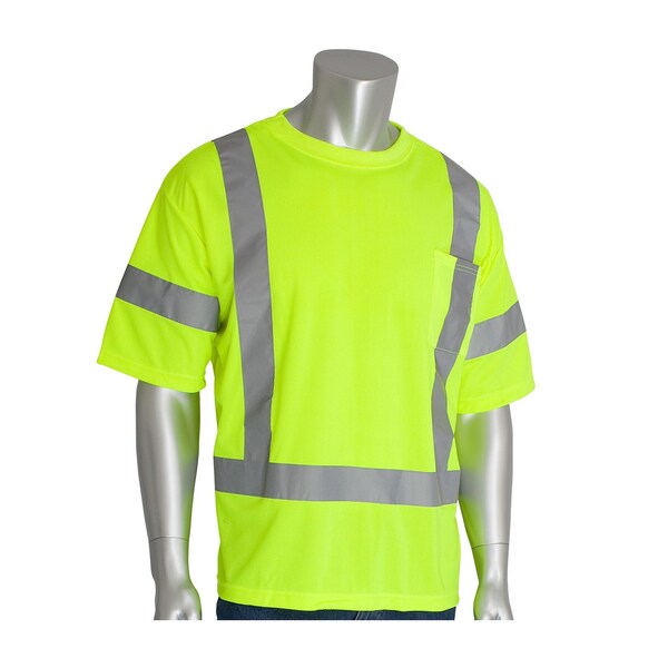 Crew Neck Wicking Polyester T-Shirt