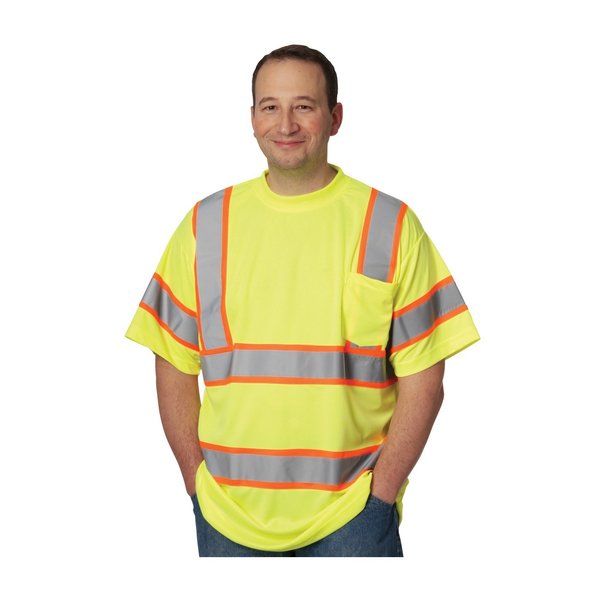 Crew Neck Wicking Polyester T-Shirt