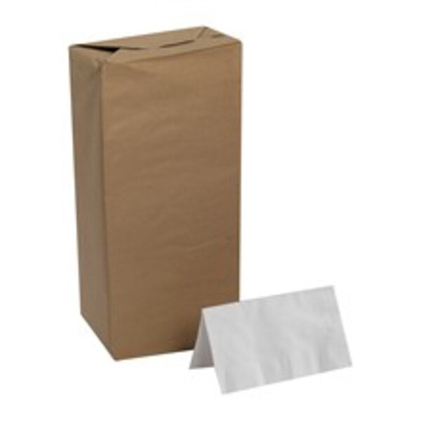 Dinner Napkin, 1/8-Fold, 1-Ply, White