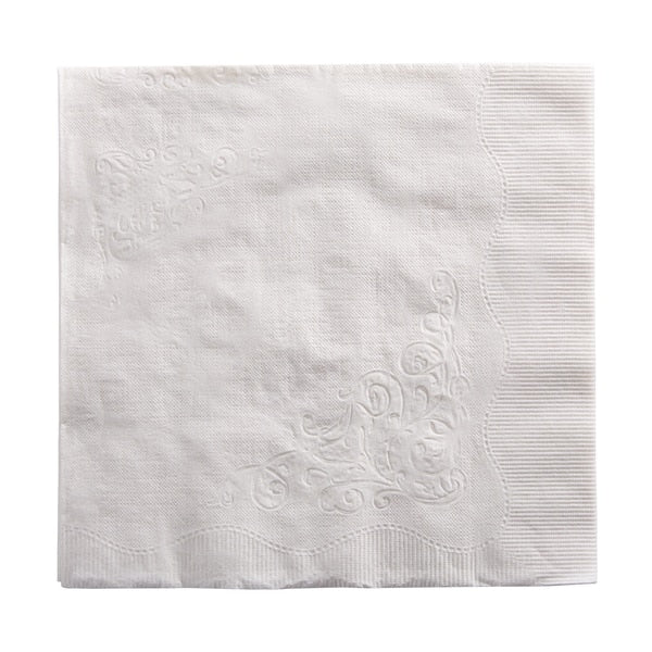 Paper Dinner Napkins, 2Ply, 1/4 Fold, PK8