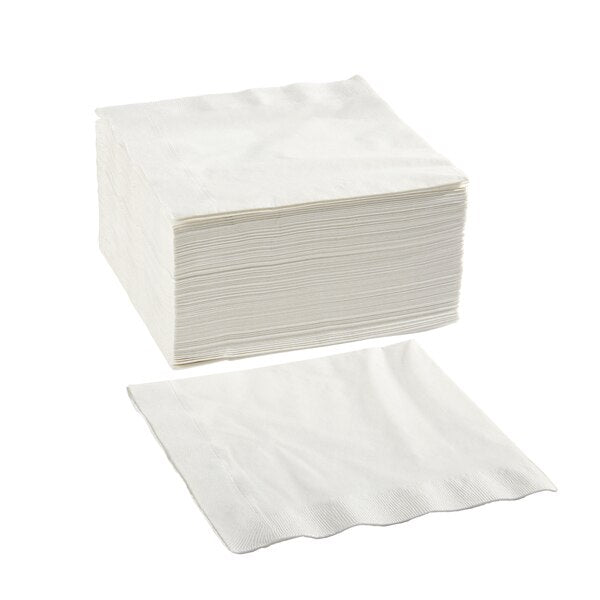 Paper Dinner Napkins, 3Ply, 1/4 Fold, PK8
