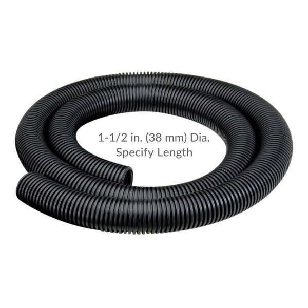 Static Conductive Hose, Black, 1-1/2