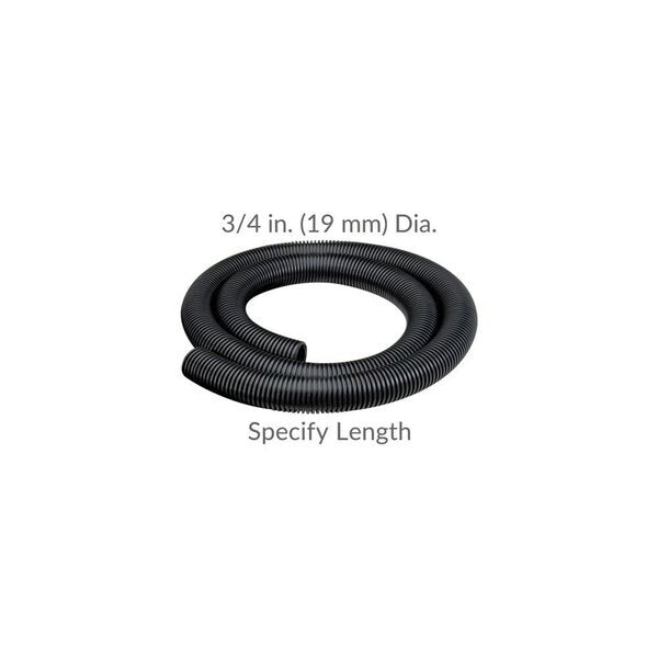 Static Conductive Hose, Black, 3/4
