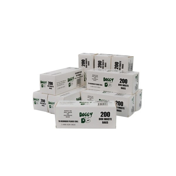 Doggy Do Roll Bags, 10 Rolls, 200 Bags Per Roll