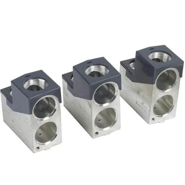 CIRCUIT BREAKER MECHANICAL LUG KIT, 400/600 A, 3 Pole, Screws Mounting Style