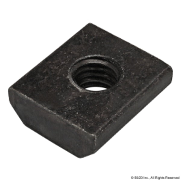 Stand T-Nut M5X0.80, Thread, Blk Zinc, 10S
