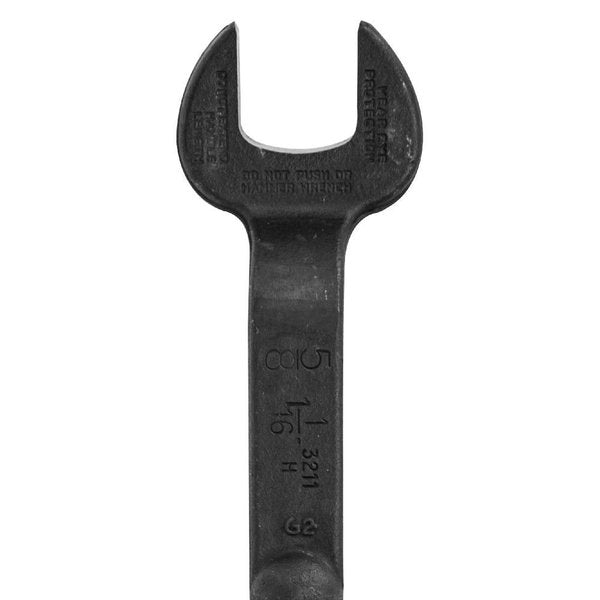 Spud Wrench 1-1/16 Nominal Opening for Heavy Nut