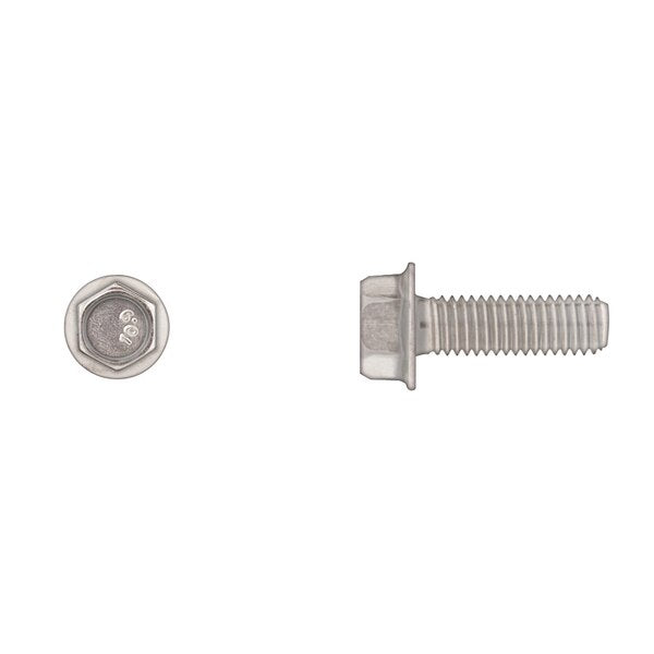 Metric 10.9 Hex Flange Bolts 8-1.25X25mm 12mm Hex Hd PK25