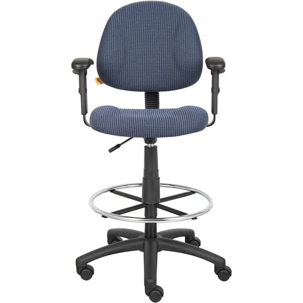 Drafting Stool (B315-Be) W/Footring And Adjustable Arms
