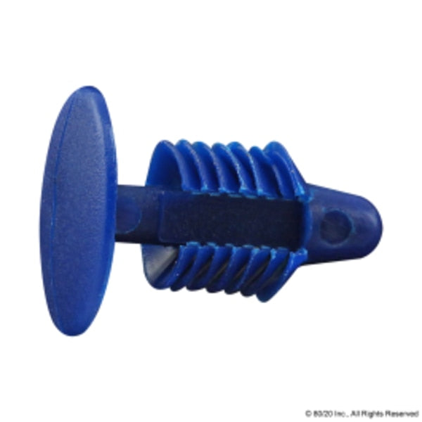 Push In Fastener Blue, 10 S