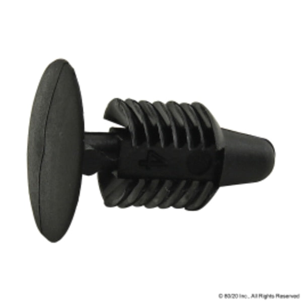 Push In Fastener, Black, 10 S