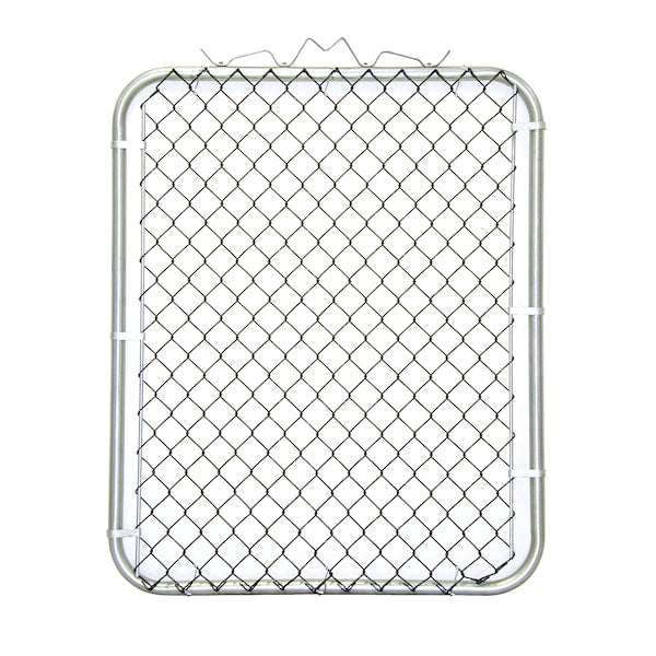 Walk Gate, Blk Vinyl Fill, 42