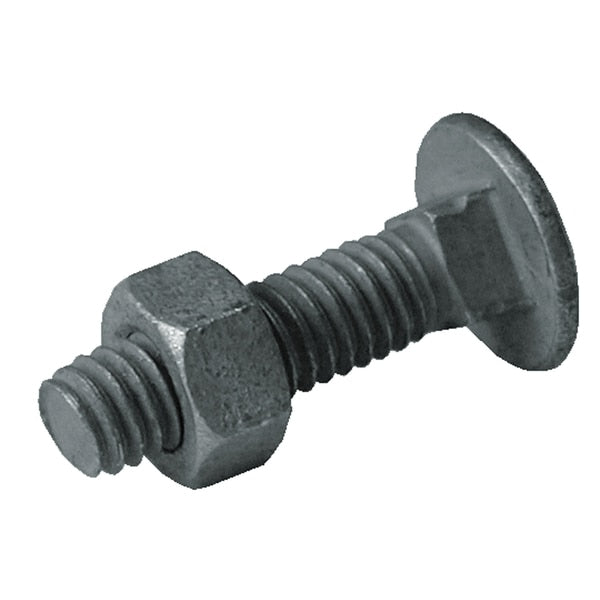 Carriage Bolt w/Nut, 5/16