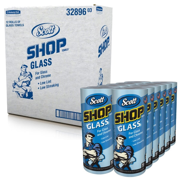 Shop Towel Glass Blue, 11