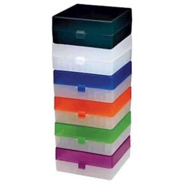 PP Mictrotube Storage Box, 100-Pla, PK 50