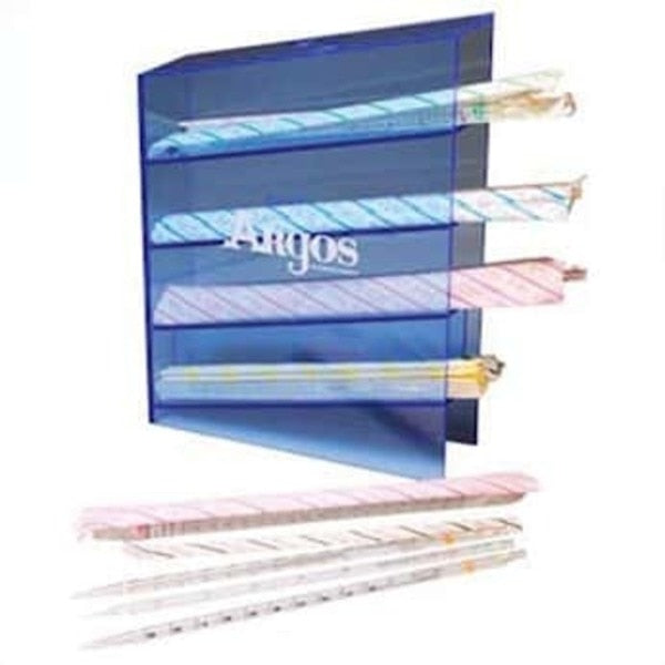 Acrylic Pipette Organizing Rack, Blue