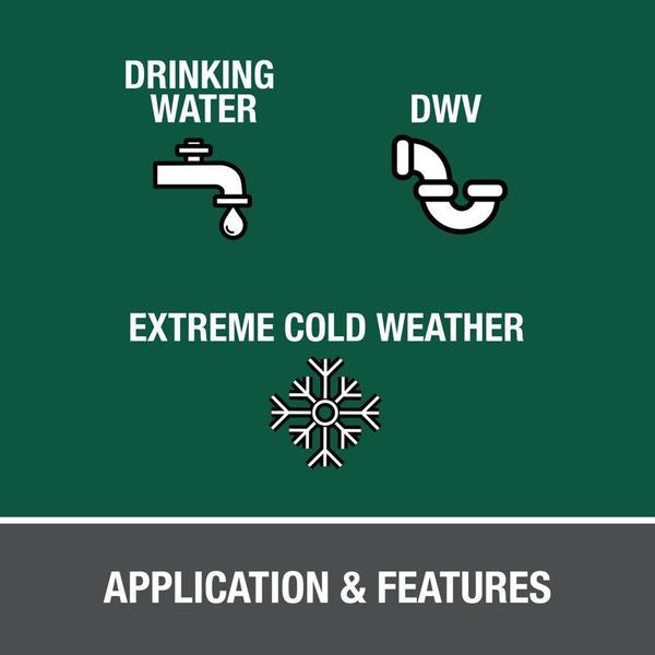 Clear Cement For PVC, All Weather, 32 oz.