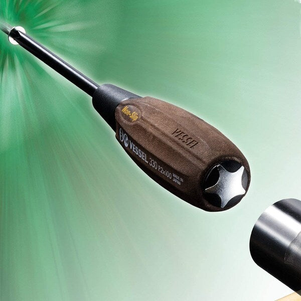 WOOD-COMPO Non-Slip Tang-Thru Screwdrive