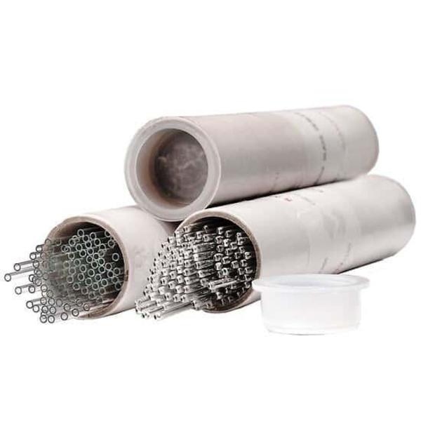 Glass capillary tubes, open one e, PK 100