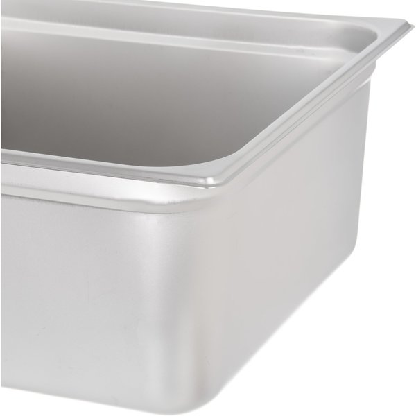 Lt Ga. SS Steam Table Pan, 2/3, 6
