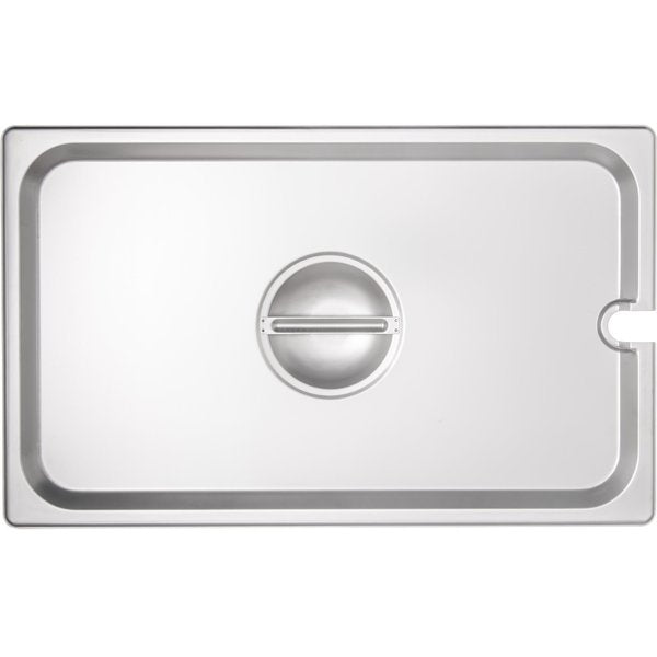 DuraPan, Full, SS, Slotted Hndld Cover, PK6