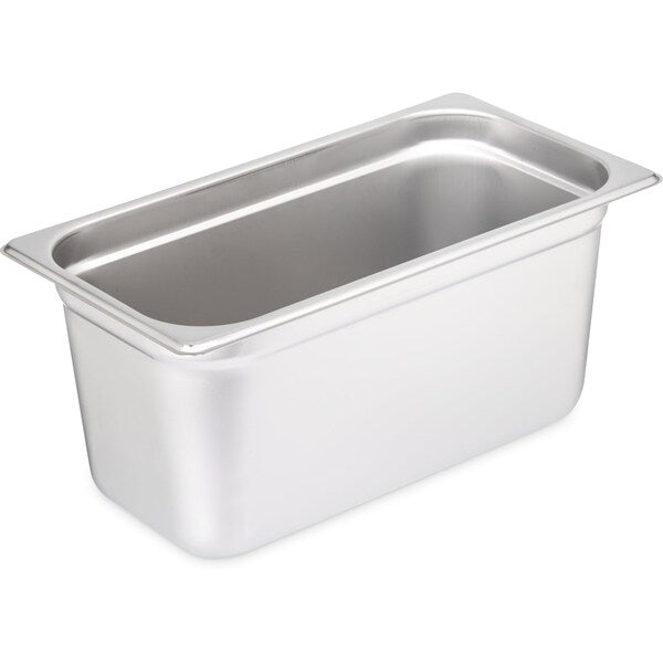 Lt Ga. SS Steam Table Pan, 1/3, 6