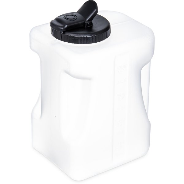 Container w/Blk Lid, 1 gal., PK2