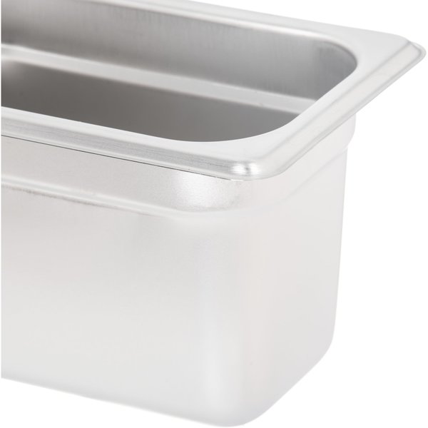 Lt Ga. SS Steam Table Pan, 1/9, 4