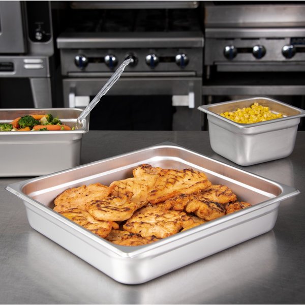 Lt Ga. SS Steam Table Pan, 2/3, 2.5