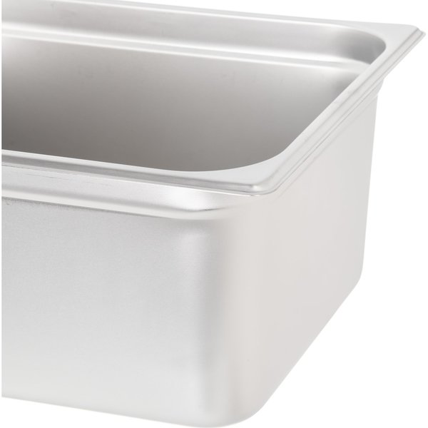 Half Lt ga., SS Steam Table Pan, 6