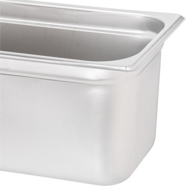 Lt Ga. SS Steam Table Pan, 1/3, 6