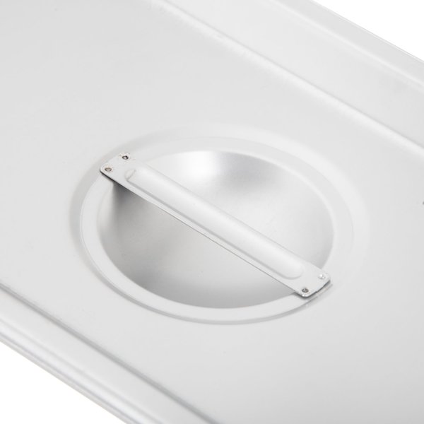 DuraPan, 1/4, SS, Pan Slotted Cover, PK6