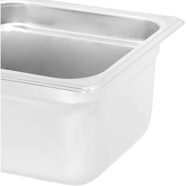 Lt Ga. SS Steam Table Pan, 1/6, 4