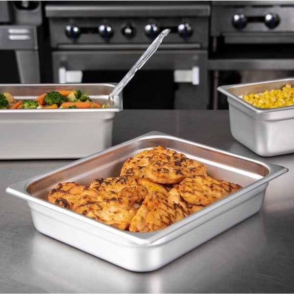 Half Lt ga., SS Steam Table Pan, 2.5