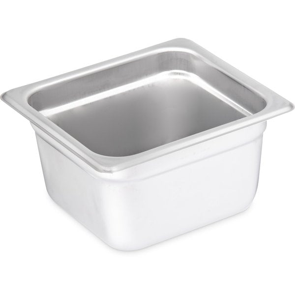 Lt Ga. SS Steam Table Pan, 1/6, 4