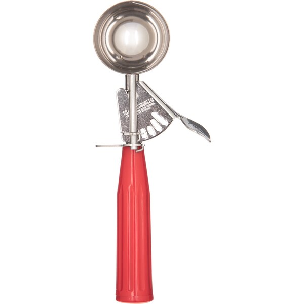 SS Disher Scoop #24, 1.8 oz., Red, PK12