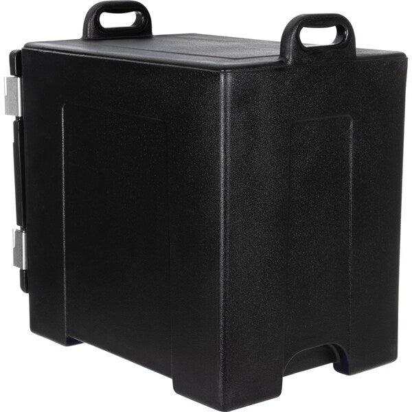 Front Load Insul Food Pan, 5, Carrier, Blk
